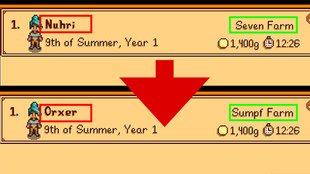 Stardew Valley: Charakter- und Farm-Name nachträglich ändern (auch Aussehen) – So geht's