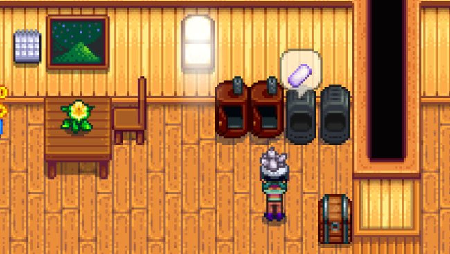 Stardew Valley: Die Furnace stellt mit Quartz und Coal einen Refined Quartz her.