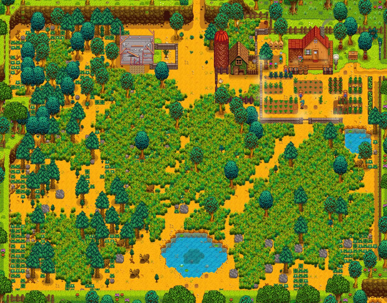 Stardew Valley: Screenshot der ganzen Farm erstellen So geht s. 
