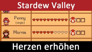 Stardew Valley: Herzen erhöhen bis Romanze / Heirat / Kind – So geht's (auch mit Cheat)