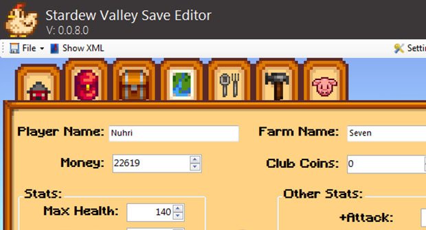 stardew valley save editor 0.0.10.0