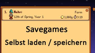 Stardew Valley: Savegames-Ordner & manuell speichern und laden – So geht's am Speicherort