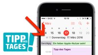 Tipp: Kalenderwochen auf iPhone, iPad und Mac anzeigen