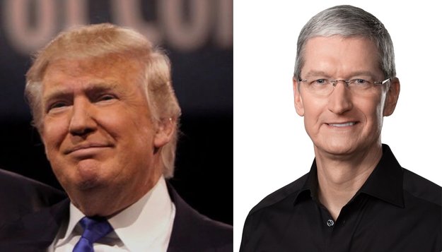 Tim Cook, andere CEOs und Republikaner sprechen über Donald Trump