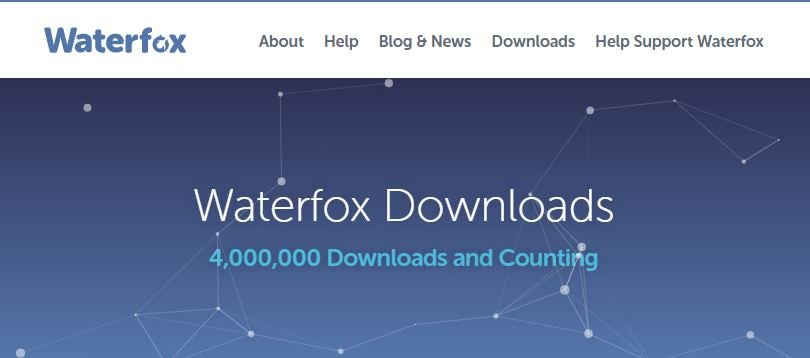Waterfox: Deutsches Sprachpaket installieren