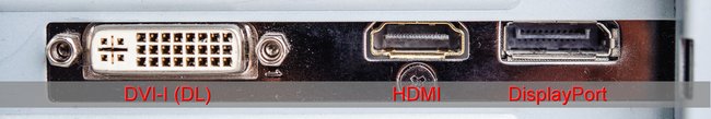 DisplayPort HDMI DVI-I anschlüsse