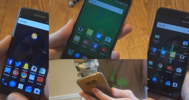 Samsung Galaxy S7 vs. HTC 10 vs. LG G5: Fingerabdruckscanner im Vergleich