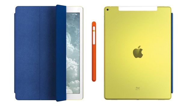 Apples Design-Team kreiert gelbes iPad Pro und Apple-Pencil-Hülle