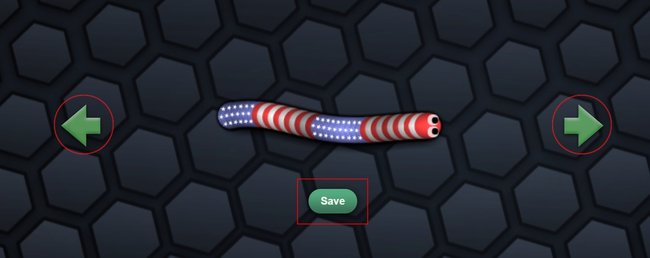 Slither.io Skins wählen