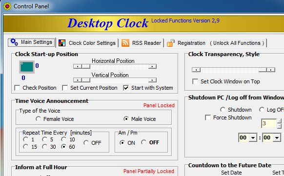 Voice-Desktop-Clock
