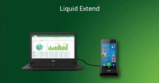 Acer Liquid Extend: Desktop-Dock für Windows 10 Mobile-Smartphones