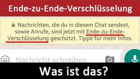 Was ist Ende-zu-Ende-Verschlüsselung? Einfach erklärt