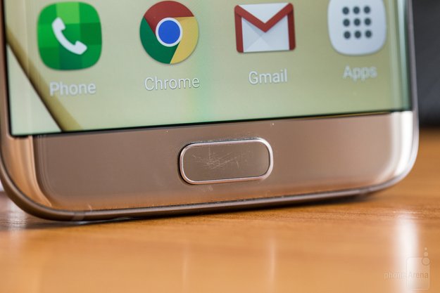 Samsung Galaxy S7 (edge): Homebutton soll leicht zerkratzen