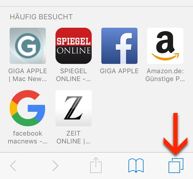 IPhone IPad Zuletzt Geschlossene Tabs Erneut ffnen Tipp 