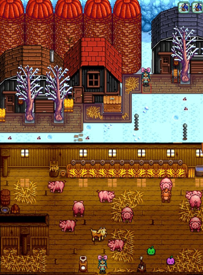 Tiere sind eine gute Einnahmequelle im Winter. (Bildquelle: Screenshot GIGA)