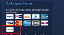 Steam: Mit Bitcoins bezahlen – geht das?