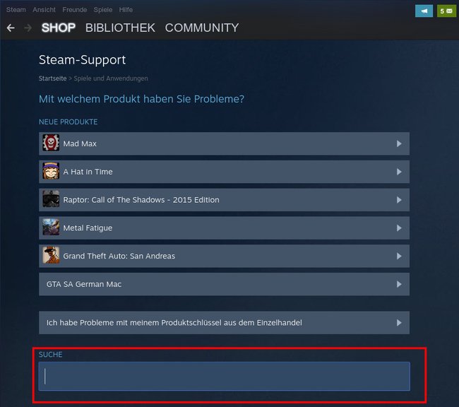 Steam Spiel zurückgeben (Rückerstattung) so geht