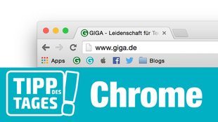 Tipp für Google Chrome: Platz in der Lesezeichenleiste schaffen