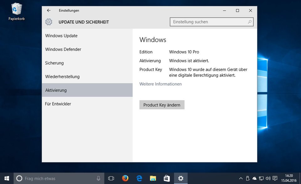 Windows 10: Lizenz übertragen – so geht's