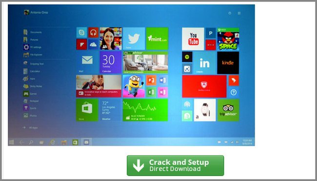 Adware und Schadprogramme können als angeblicher Crack für Windows 10 getarnt sein. (Bildquelle: Crack)