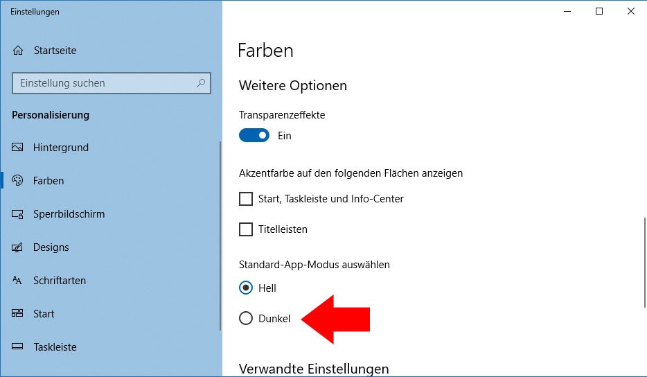 Schwarzer Hintergrund Nach Windows 10 Update