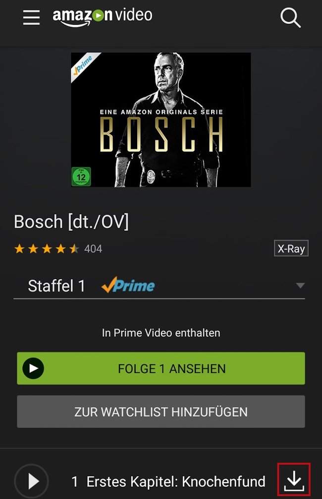 Amazon Prime Video im Ausland App Download Herunterladen