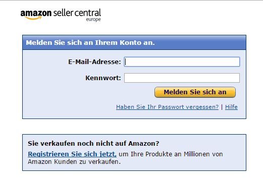 Amazon-Seller-Central-Login