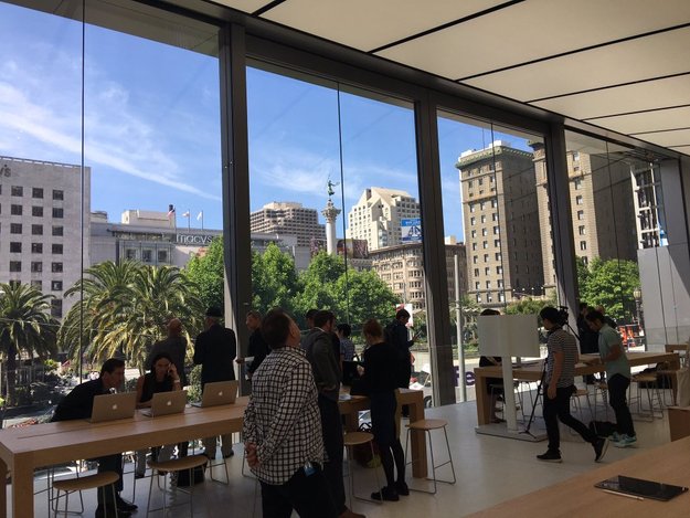 Erste Bilder aus Apples neuem Flagship-Store in San Francisco