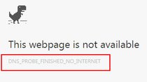 Lösung: DNS Probe Finished No Internet – in Chrome