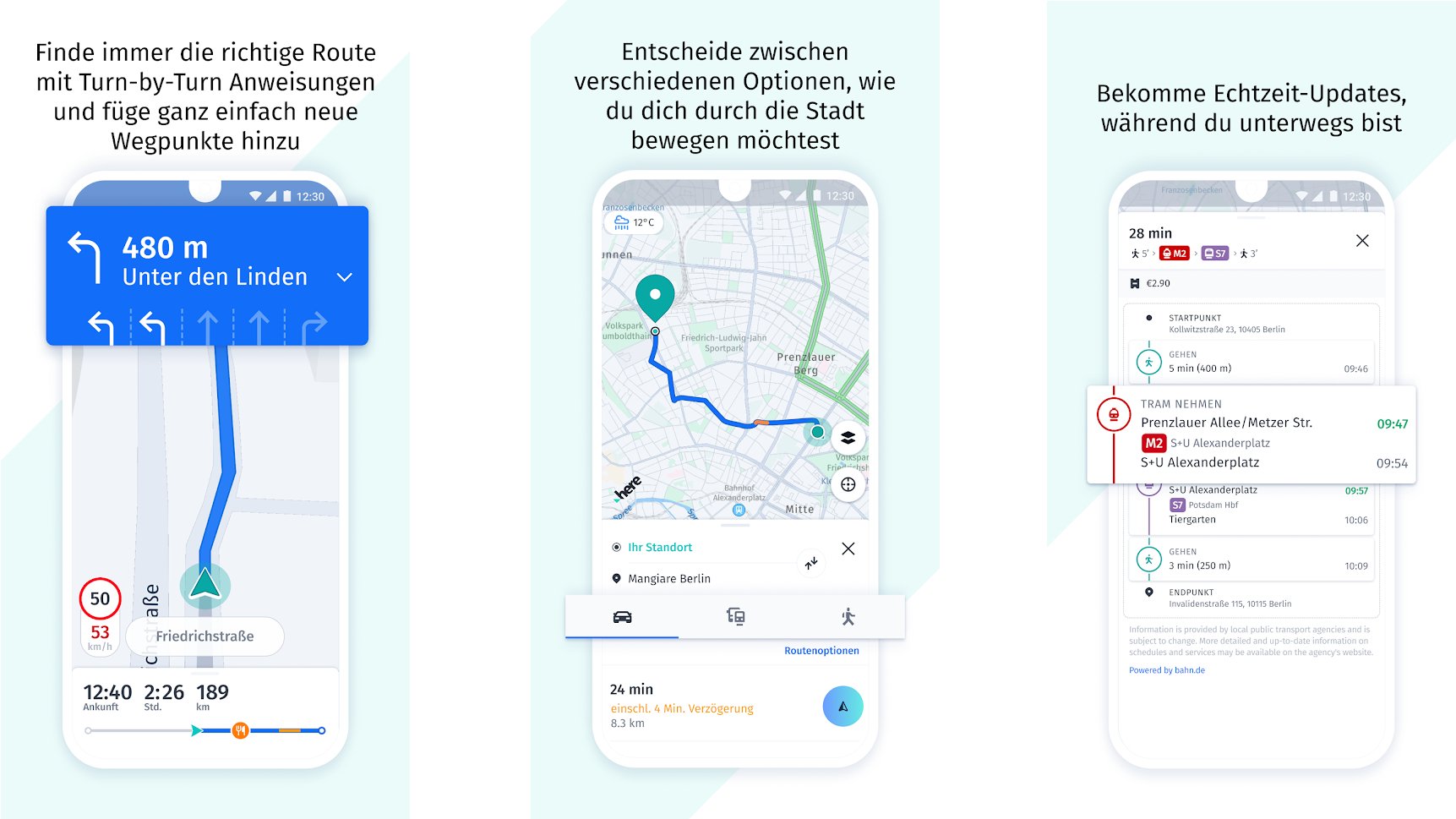 Wego Map Here WeGo-App: Maps und Navigation für Android & iOS