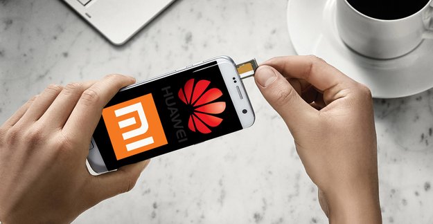 Wie Galaxy edge: Huawei und Xiaomi wollen Curved-Smartphones auf den Markt bringen