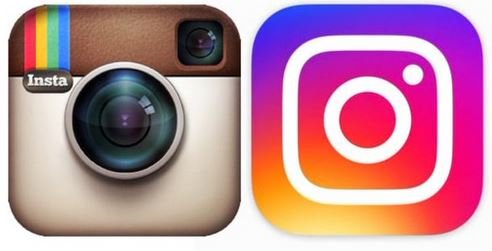 Instagram altes und neues Logo
