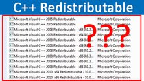Warum ist so oft Microsoft Visual C++ Redistributable installiert?