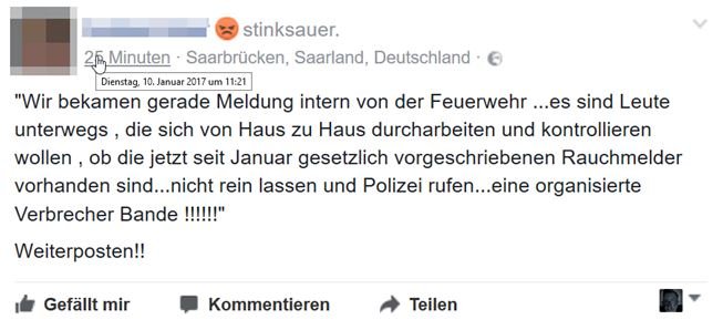 Würzburg: WhatsApp-Kettenbrief: “Wir bekamen gerade Meldung intern von der Feuerwehr…”