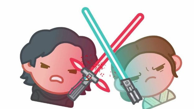 Star Wars 7 als Emoji-Video: So niedlich sehen Rey und Co. in der Emoji-Variante aus