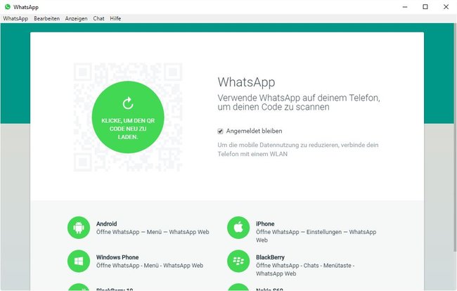 Whatsapp-desktop-Windows-anmelden