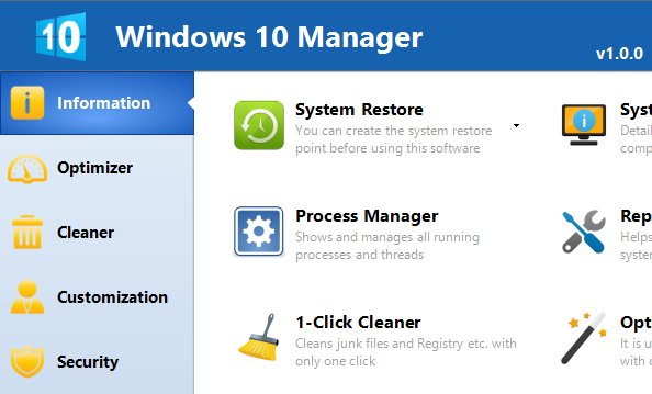 Windows-10-Manager