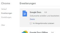 Chrome: Plugins anzeigen, installieren, deinstallieren – so geht's