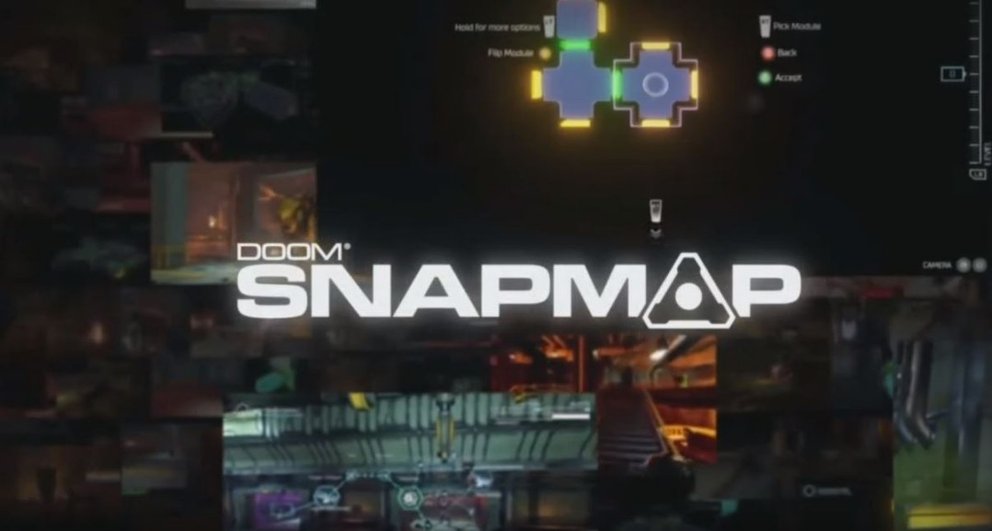 SnapMap ist ein Editor in Doom, mit ihr eigene Maps erstellen könnt.