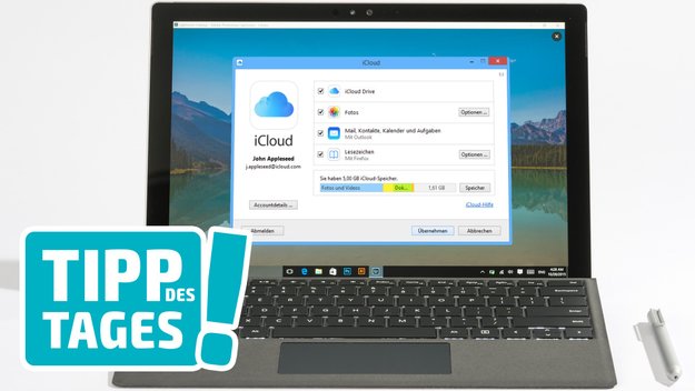 iCloud-Fotos auf einem Windows-PC ansehen