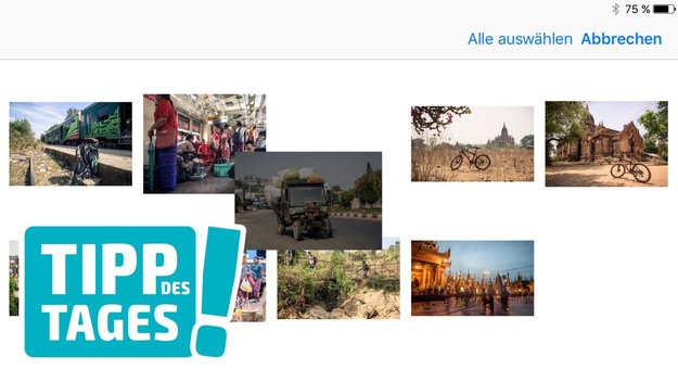 Trick: Reihenfolge von Fotos auf iPhone und iPad ändern