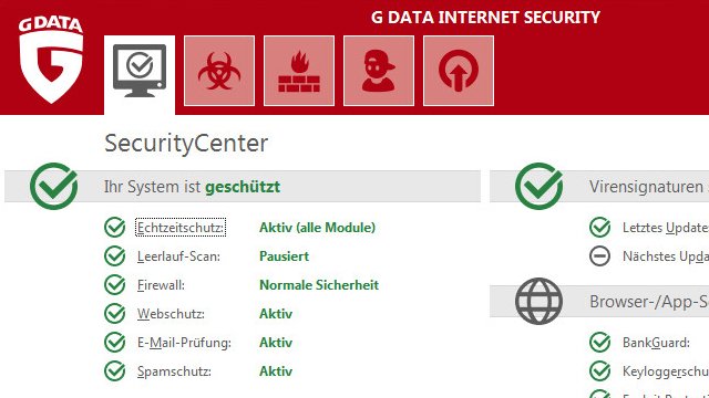 GData lässt sich nur mit einem Spezial-Tool wirklich gründlich deinstallieren.