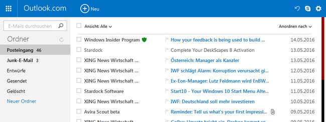 Outlook.com hat eine ganze Menge an Online-Funktionen.