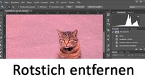 Rotstich entfernen aus Fotos (Photoshop & Gimp) – So geht's