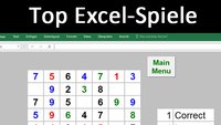Excel-Spiele: 7 Kostenlose Games zum Download