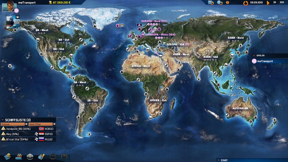 Die meiste Zeit der Partie mit TransOcean 2: Rivals verbringen wir auf dieser Karte.