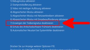 Windows 10: Treibersignatur dauerhaft deaktivieren – so geht's