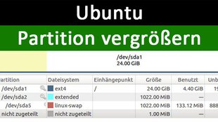 Ubuntu: Partition vergrößern – So geht's