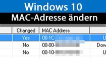 Windows 10: MAC-Adresse ändern – so geht's