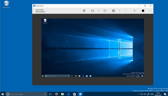 Windows 10: Per Quick Assist verbindet ihr 2 PCs miteinander.